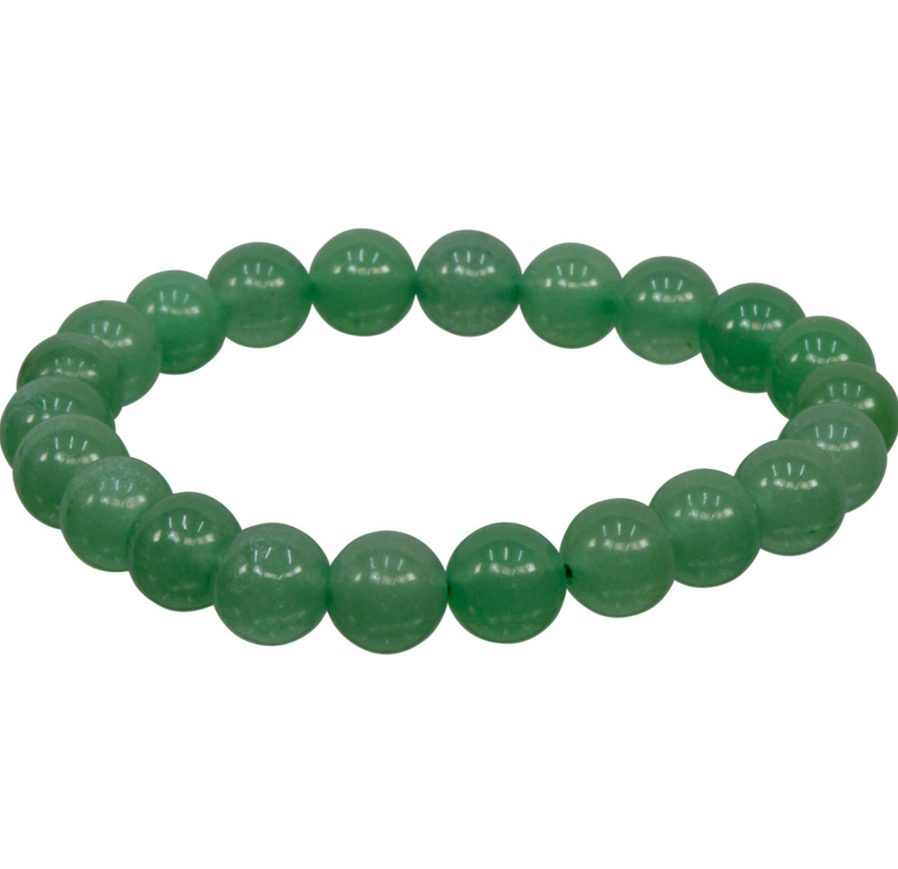 Green Aventurine Bracelet - 8mm - Wealth and Prosperity