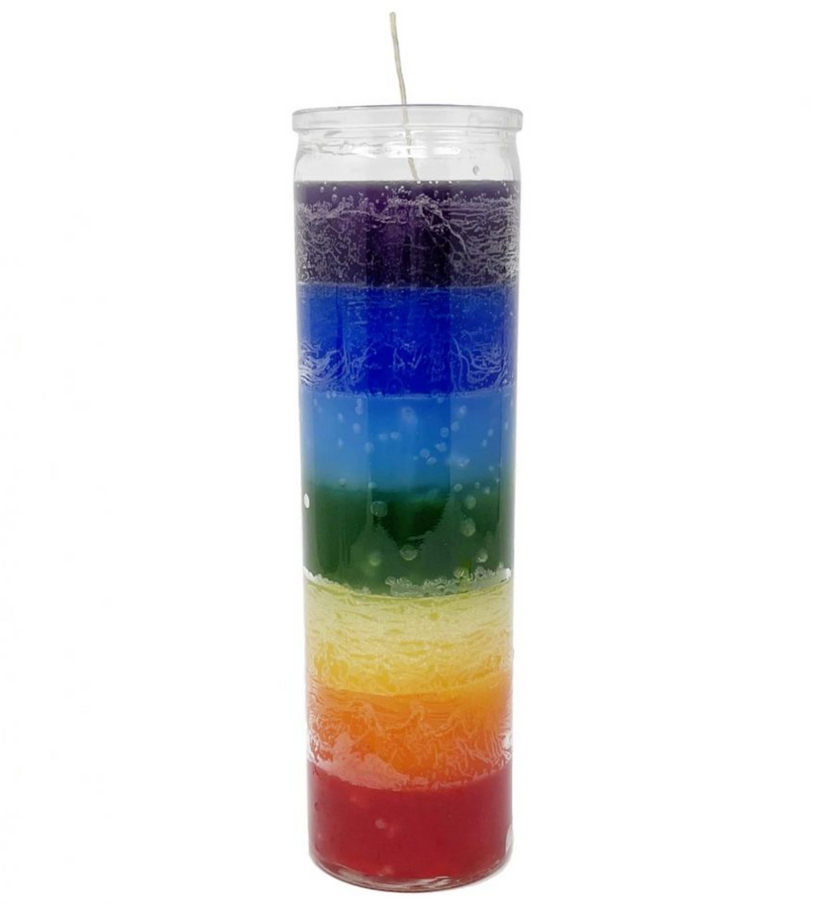 7 Color Chakra Sequence 7 Day Candle