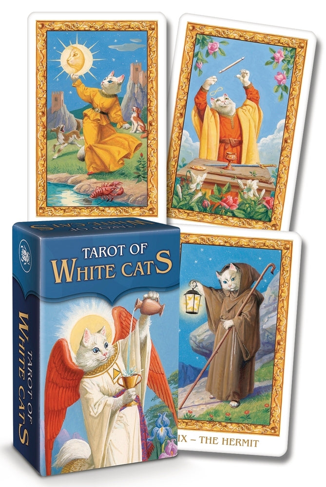 Tarot of White Cats Mini Deck