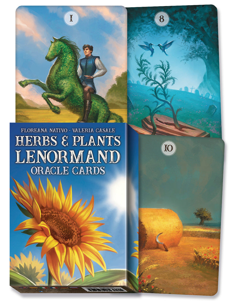 Herbs and Plants Lenormand Oracle Cards