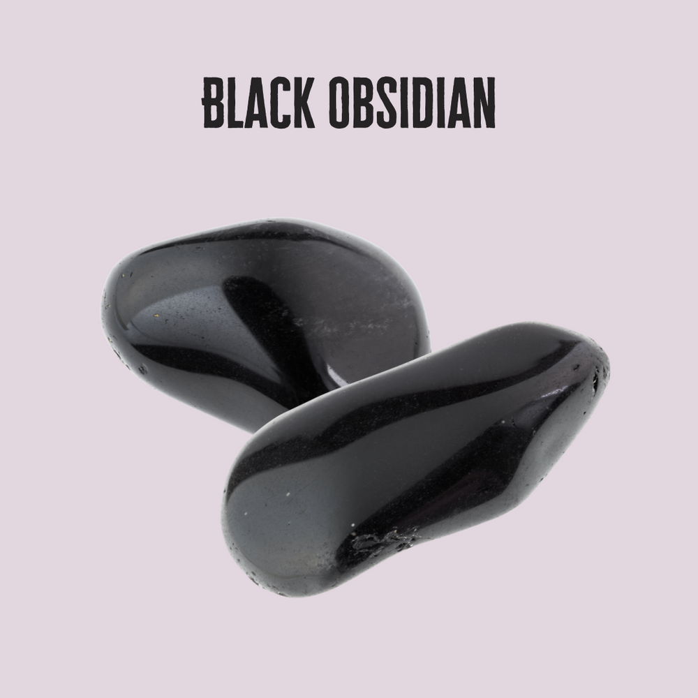 Black Obsidan Tumbled Stone