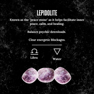 
                  
                    Load image into Gallery viewer, Lepidolite Tumbled Stone | Calm and Heal
                  
                