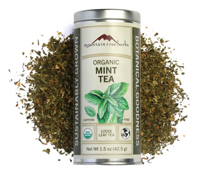 
                  
                    Load image into Gallery viewer, Mint Tea Loose Leaf - Organic - 1.5 Ounces
                  
                