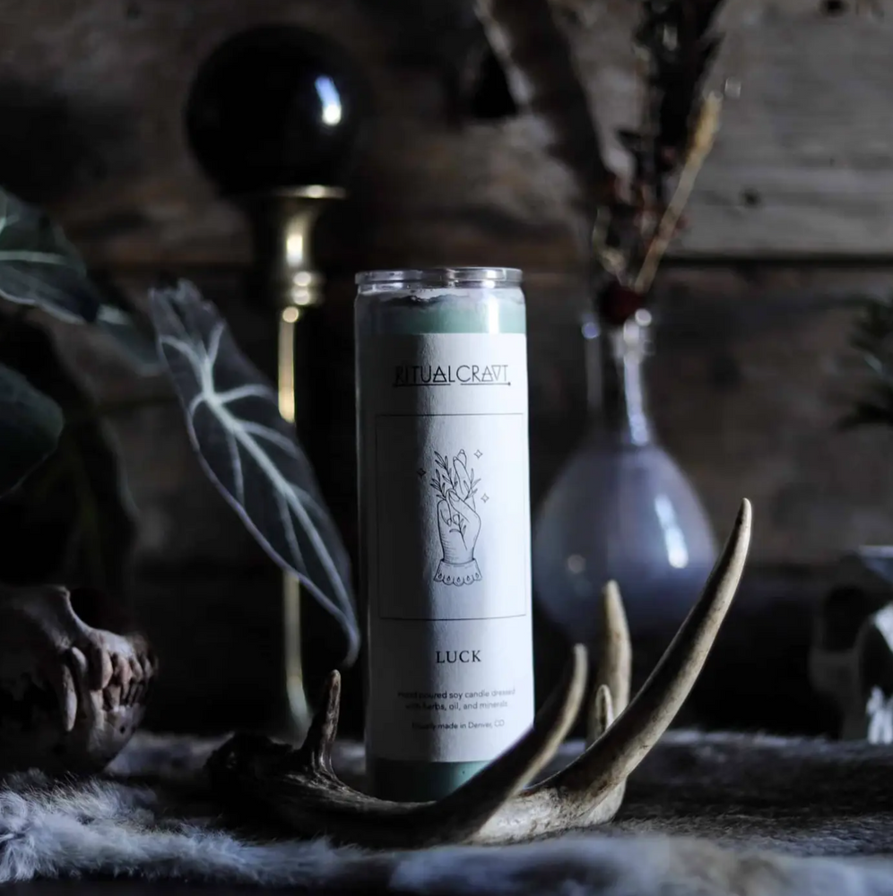Luck Dressed Candle by Ritualcravt