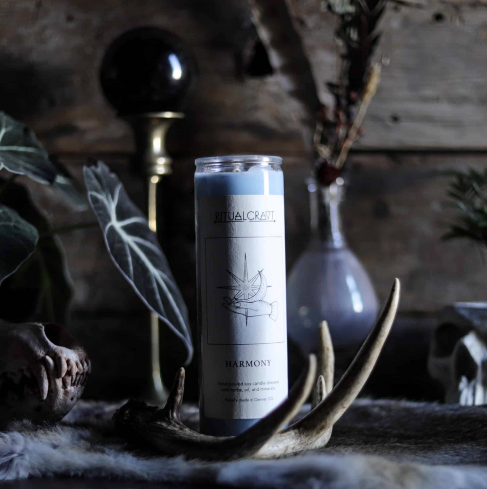 Harmony Dressed Candle by Ritualcravt