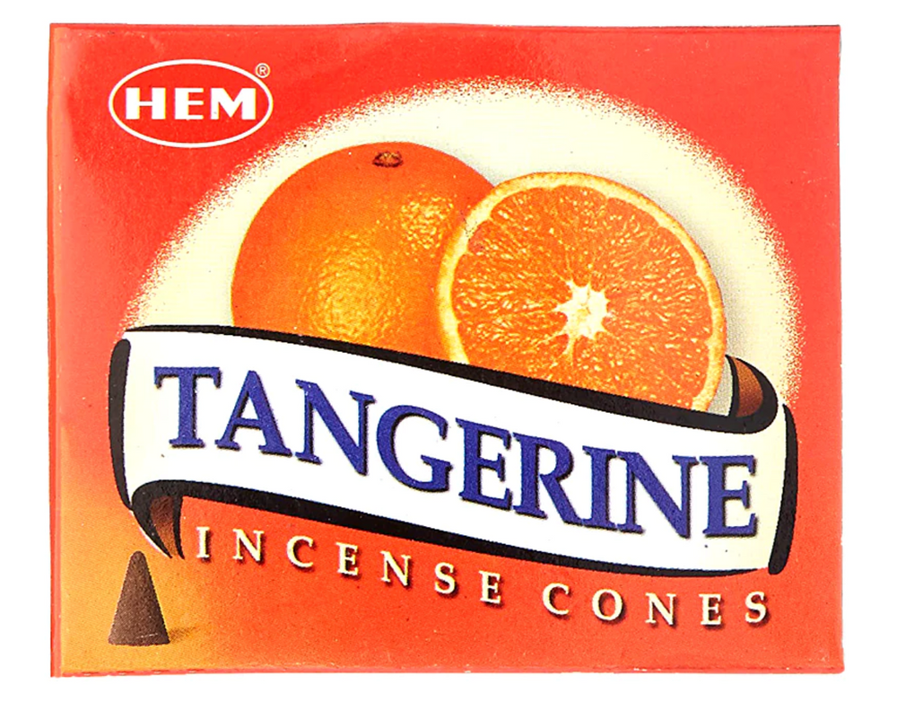 Tangerine Incense Cones 10ct