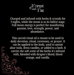 
                  
                    Load image into Gallery viewer, Attraction Ritual Oil | 1 Ounce by of Forest and Fae
                  
                