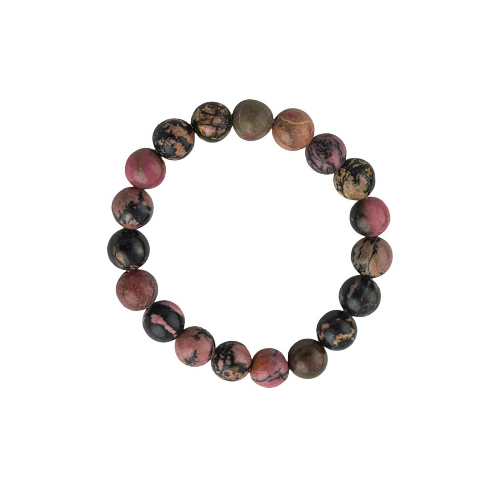 Rhodonite Bracelet - Soothe and Recharge 8mm