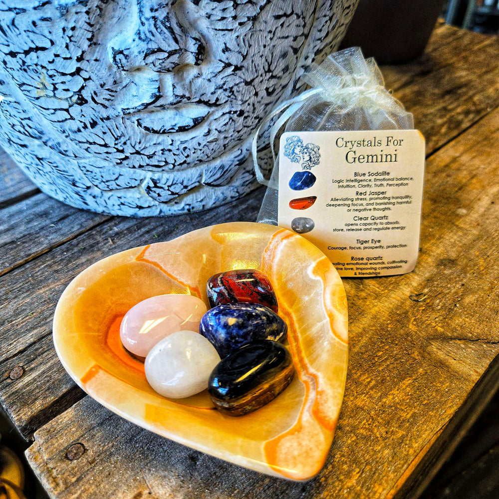 Gemini Zodiac Crystals Set