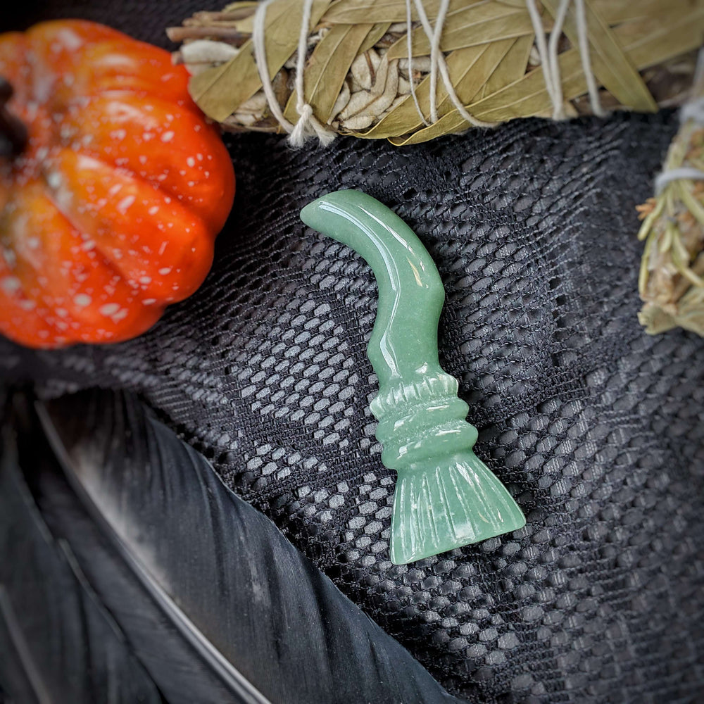 Green Aventurine Witches Broom Crystal