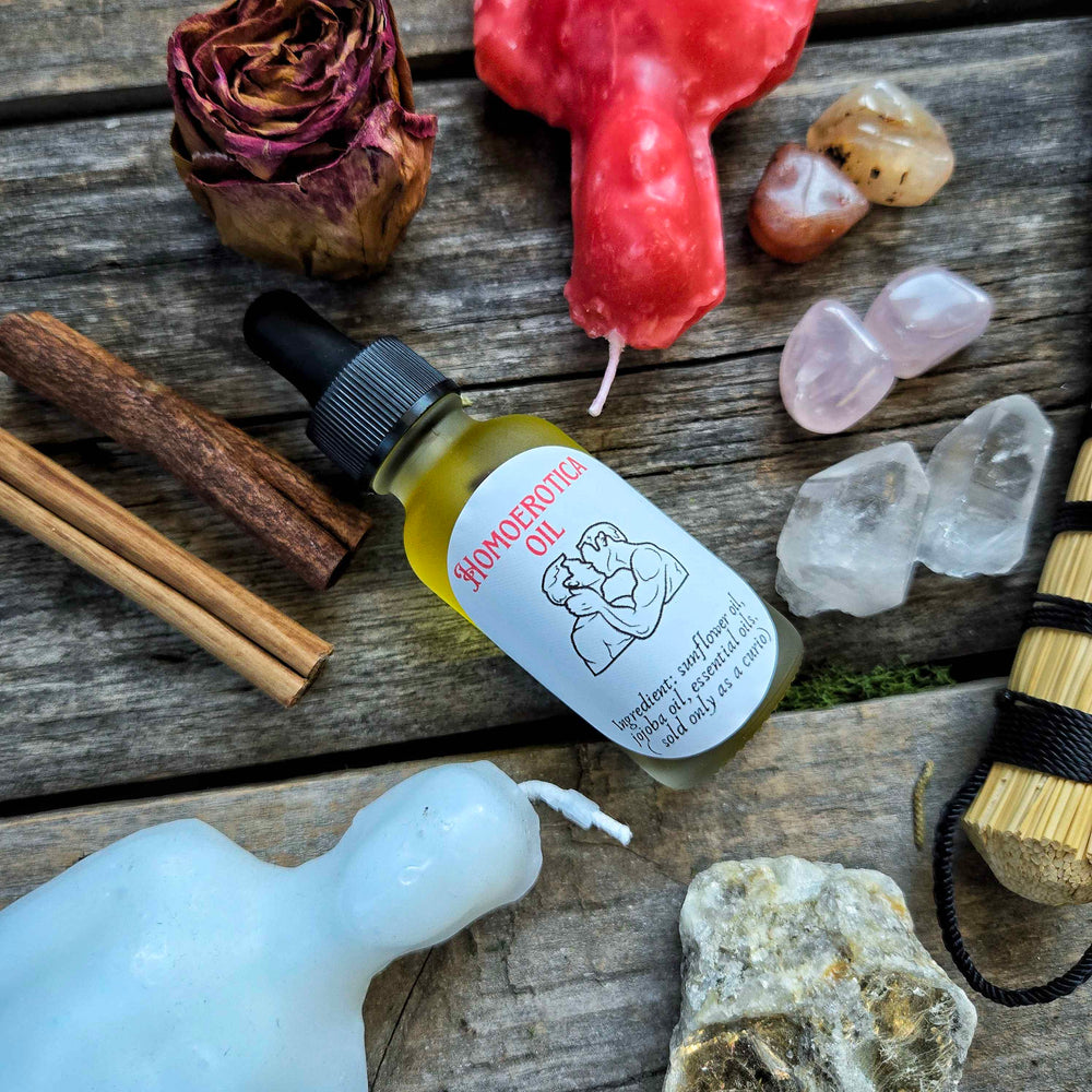 Homoerotica Oil by the Crowned Owl and Black Goat