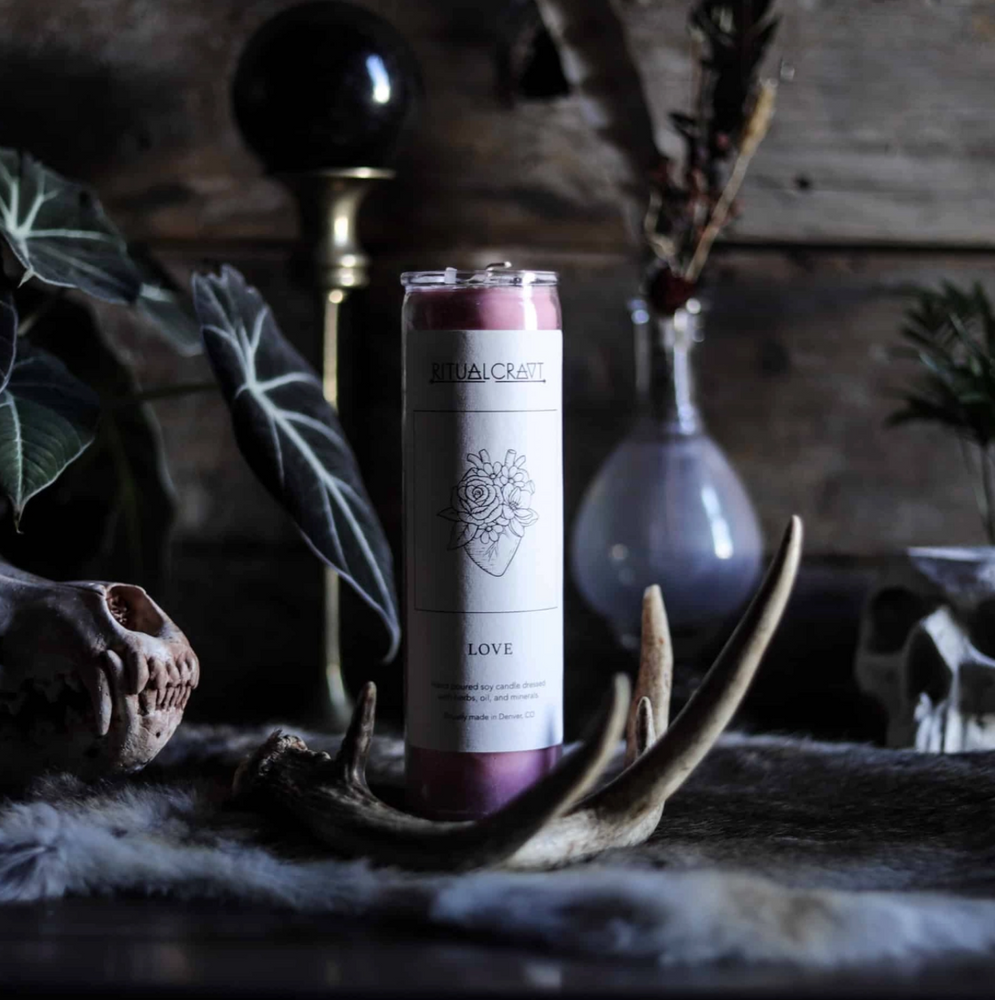 Love Dressed Candle by Ritualcravt