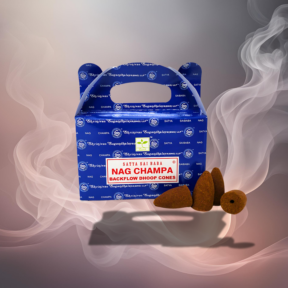 Satya Brand Backflow Incense Cones 24ct
