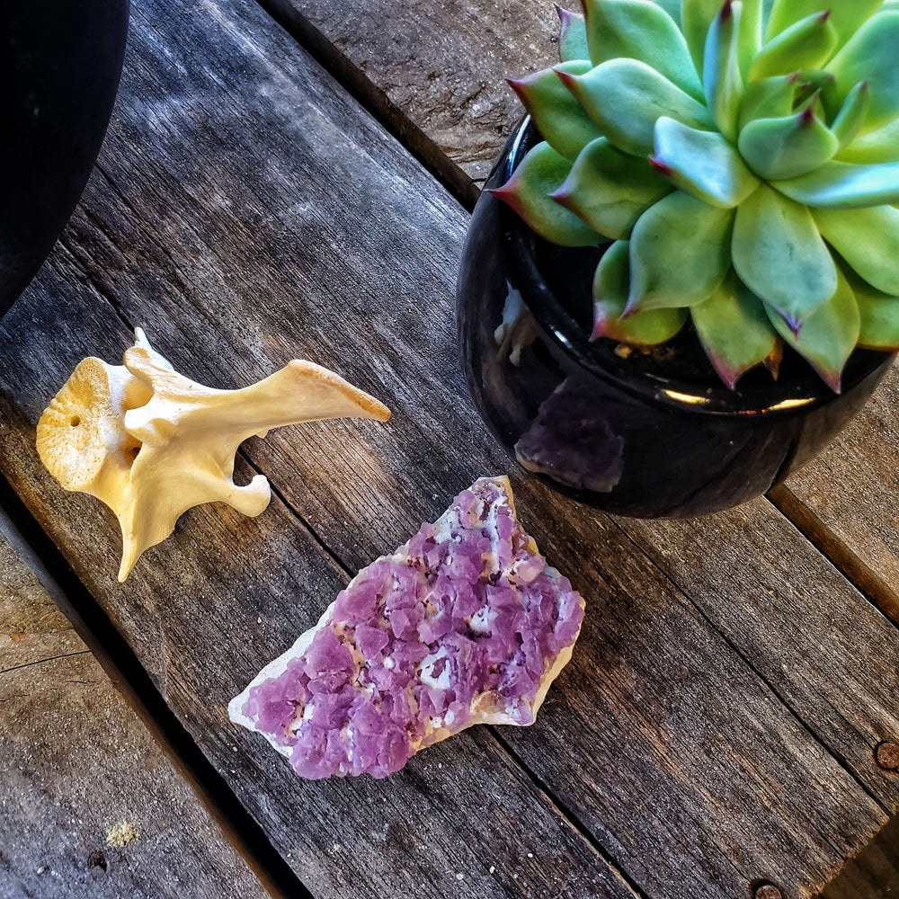 Pink Fluorite Crystal | Soothe & Heal