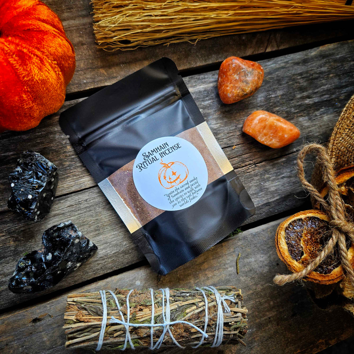 Samhain Ritual Incense by the Crowned Owl and Black Goat – Mxd Magic