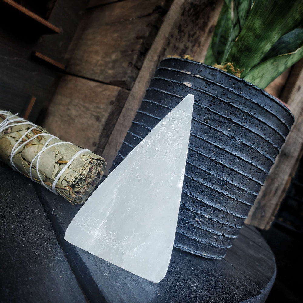 Selenite Pyramid