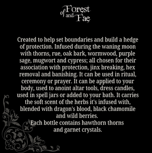 
                  
                    Load image into Gallery viewer, Shielding Ritual Oil | 1 Ounce by of Forest and Fae
                  
                