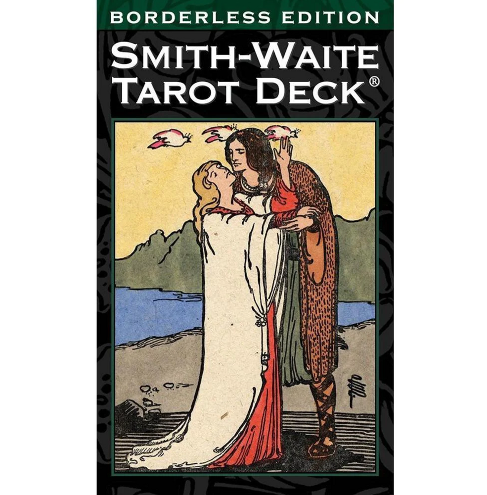 Smith-Waite Borderless Tarot Deck by Pamela Colman Smith