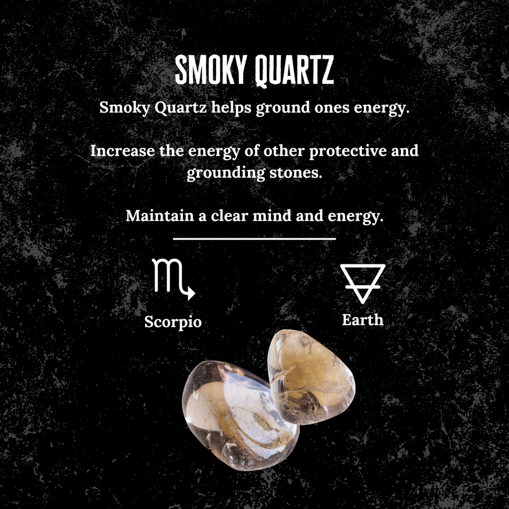 
                  
                    Load image into Gallery viewer, Smoky Quartz Tumbled Stone | Stability and Grounding
                  
                