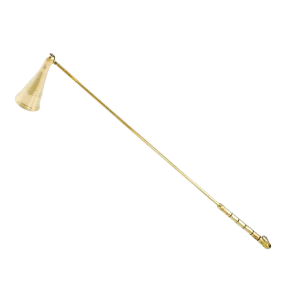 Brass Candle Snuffer - Extra Long