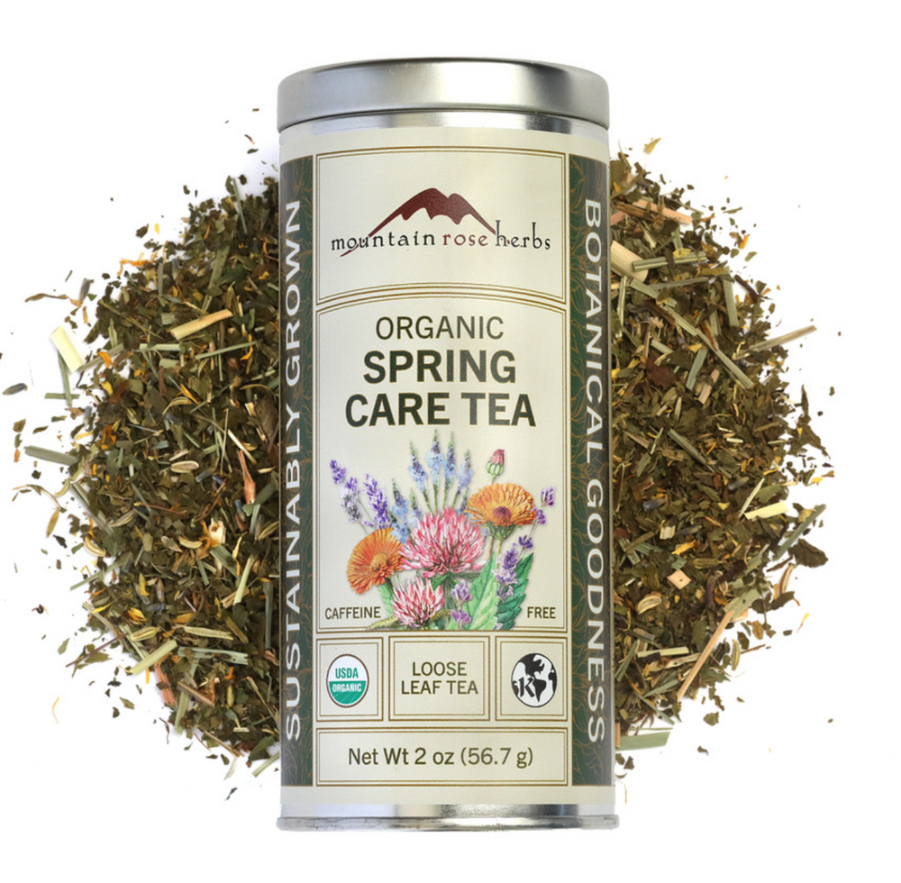 Spring Care Tea Organic 2 Ounces Loose Leaf