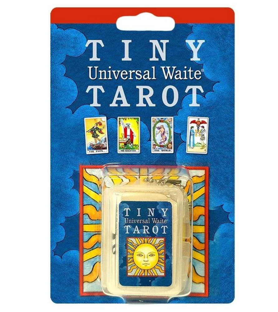 Tiny Tarot Key Chain (Universal Waite Tarot) by Smith & Hanson-Roberts