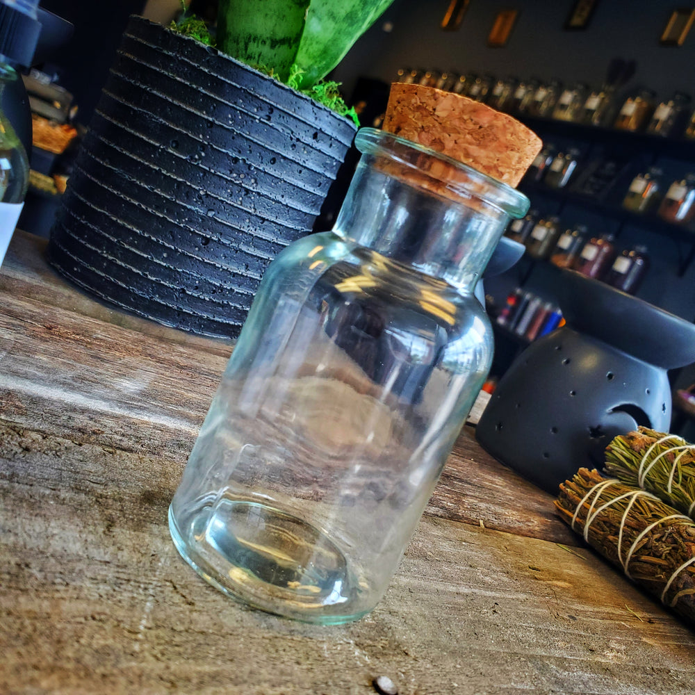 Glass Jar with Cork Lid 150ml