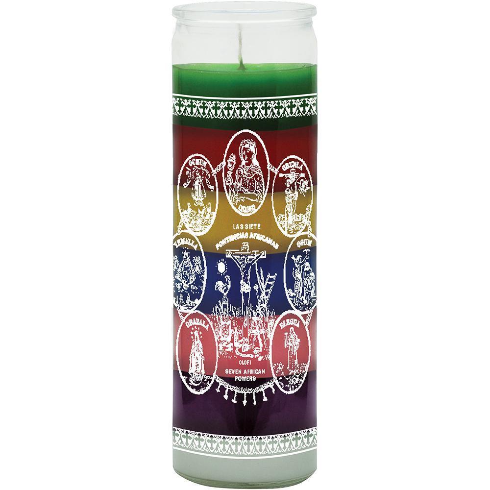 7 African Powers 7 Day Candle