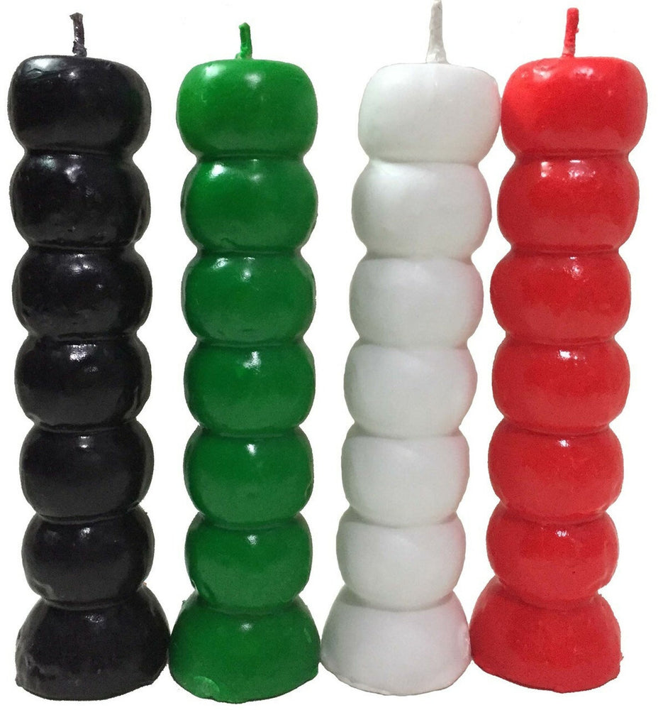 Seven Knob Figure Candle 6.5 inch