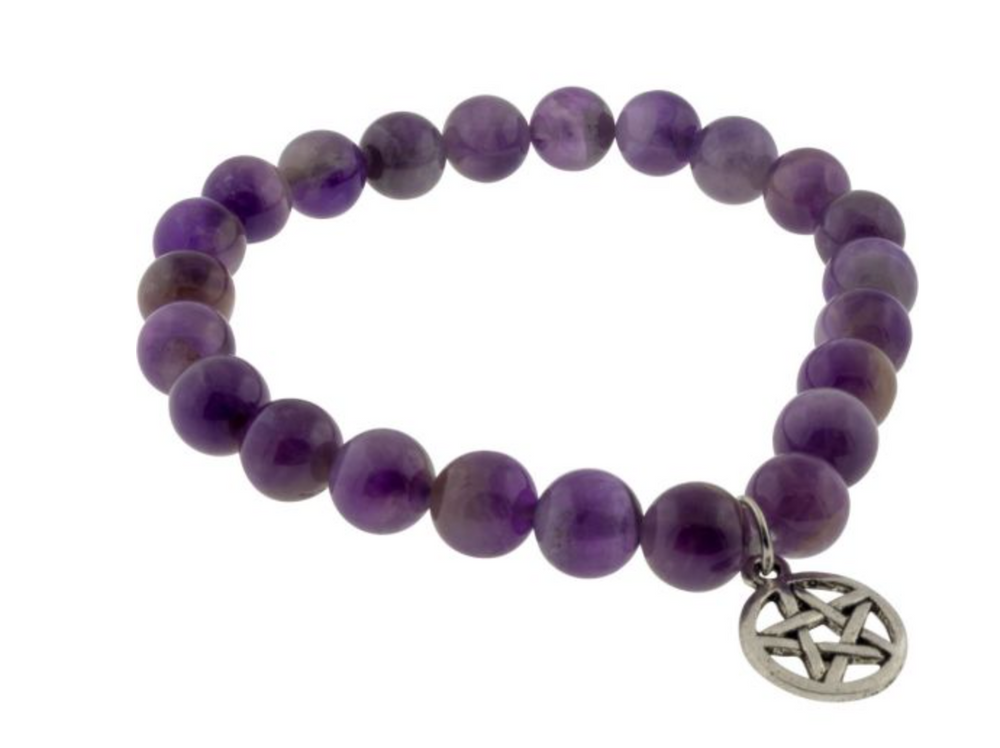 
                  
                    Load image into Gallery viewer, Pentacle and Bead Bracelet
                  
                