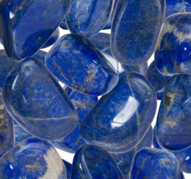 Lapis Lazuli Tumbled Stone | Balance, Calm, and Communication