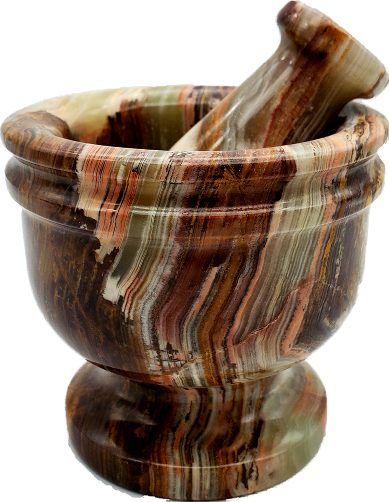 Stone Mortar and Pestle