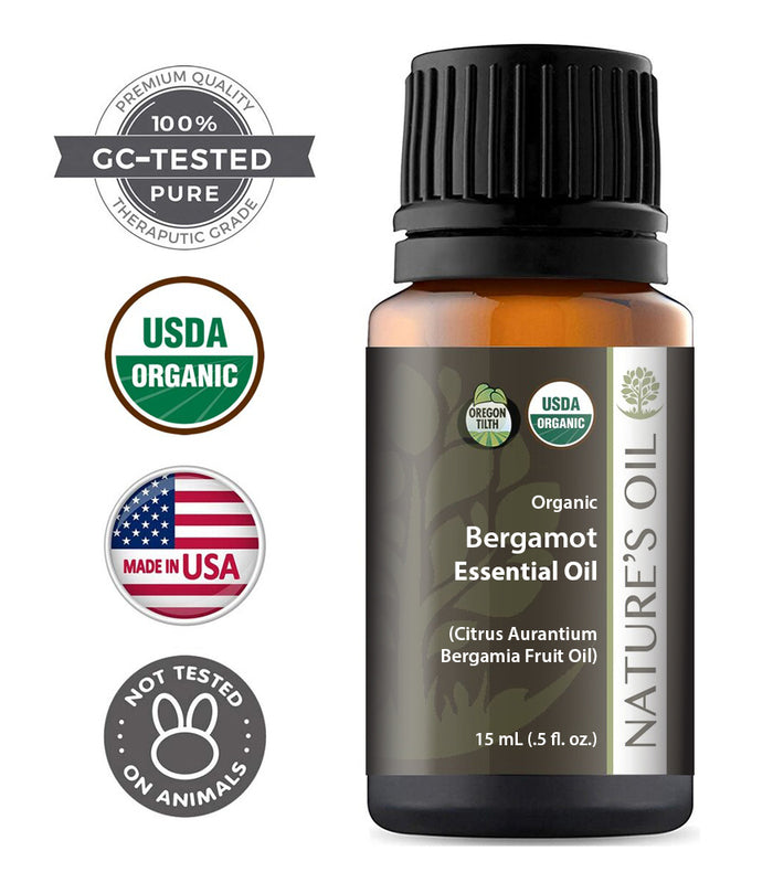 Bergamot Organic Essential Oil 0.5oz