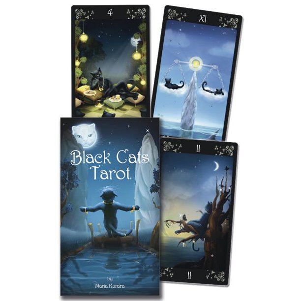 Black Cats Tarot Deck