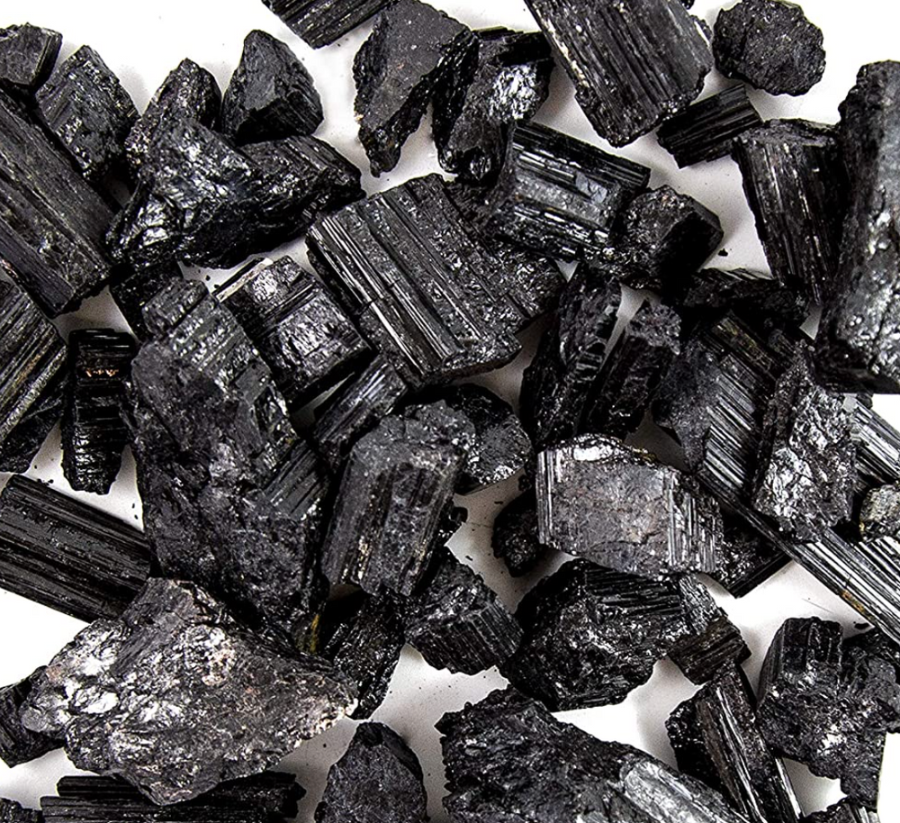 Black Tourmaline Raw | Clear and Protect