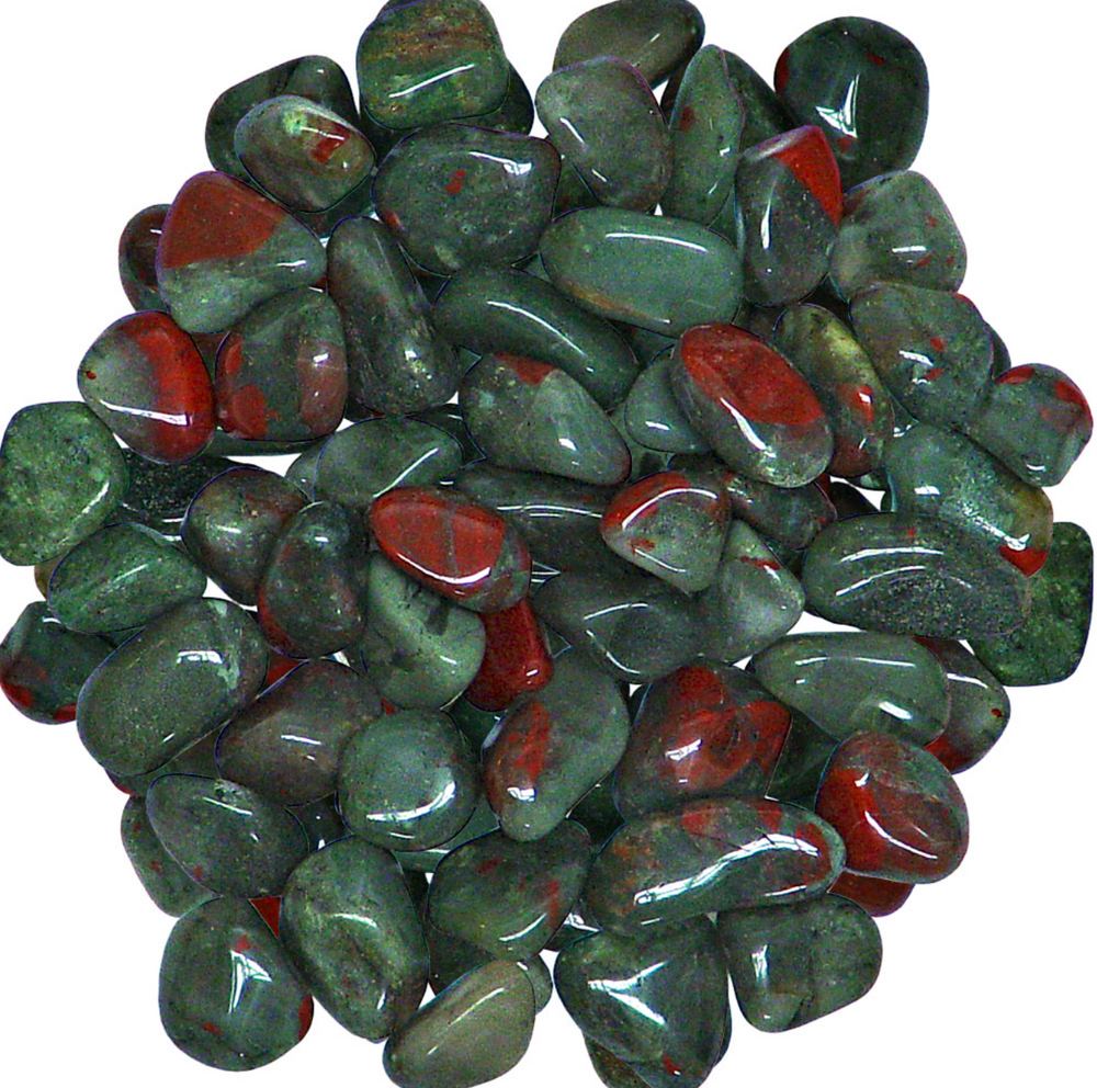 Bloodstone Tumbled Stone | Nobility and Obedience