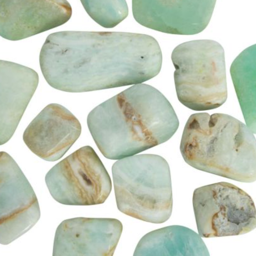 Caribbean Calcite Tumbled Stone | Playful and Relaxing