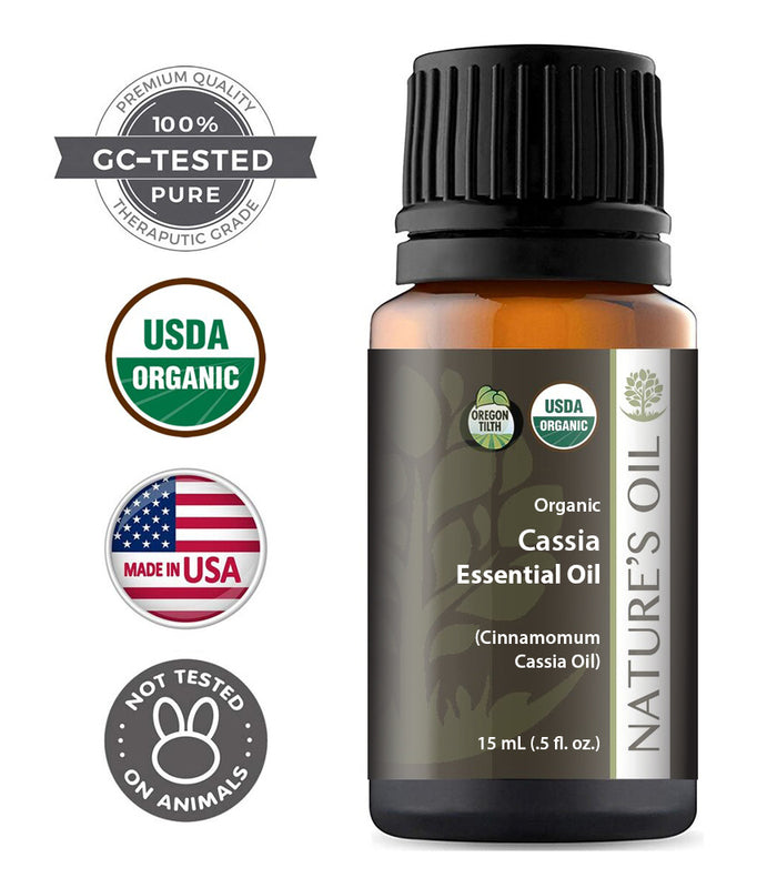 Cassia Organic Essential Oil 0.5oz