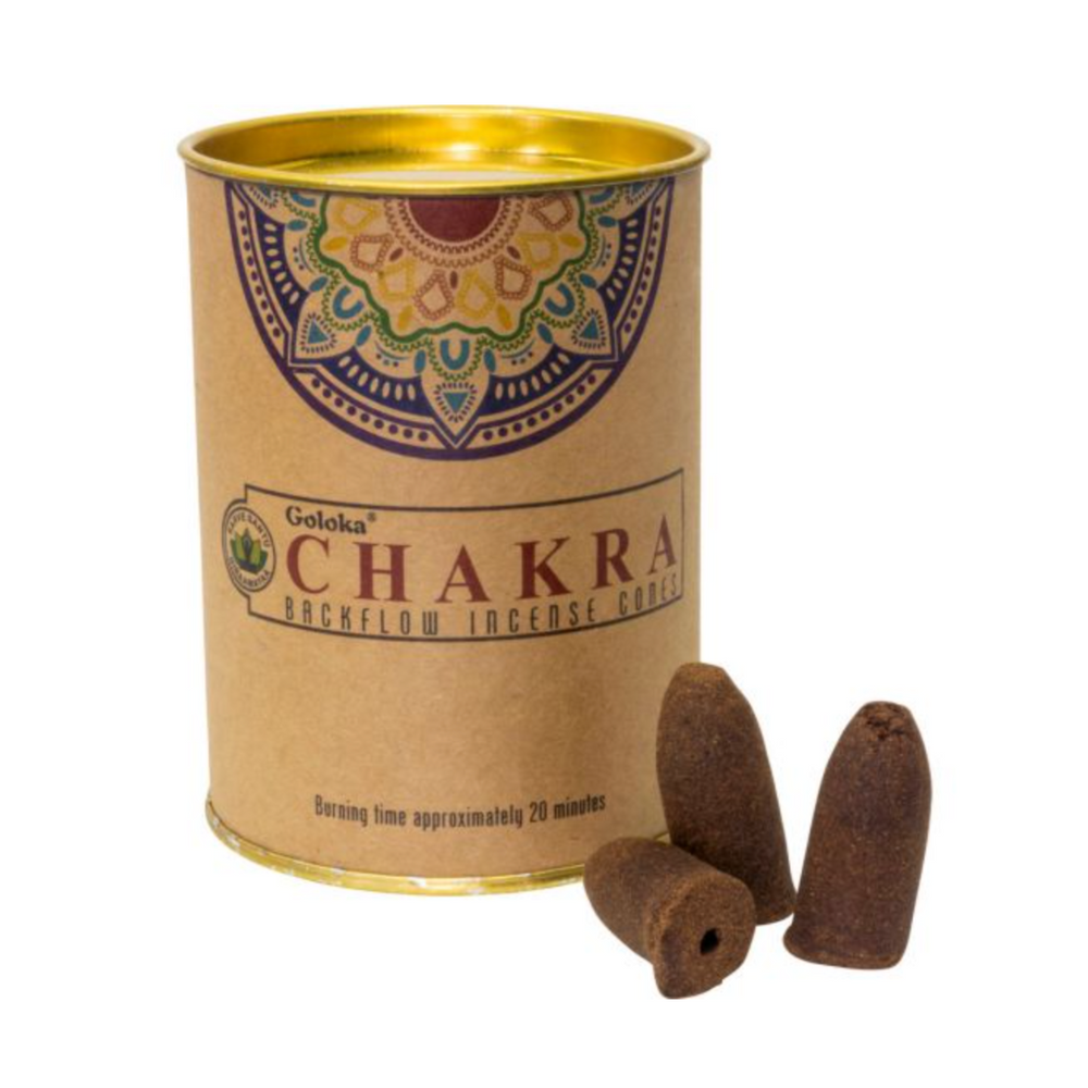 Chakra Backflow Incense