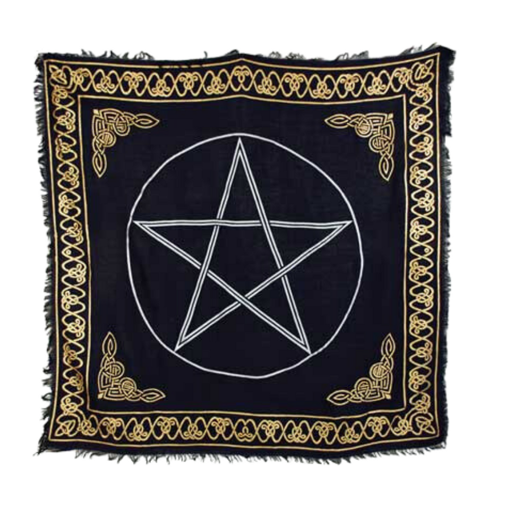 Gold Bordered Pentacle 36