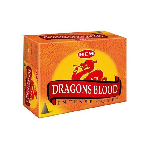 Incense Cones Dragons Blood 10ct