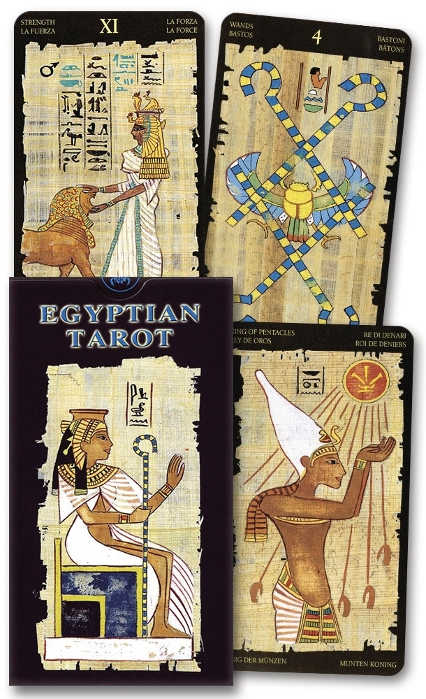 Egyptian tarot by Silvana Alasia