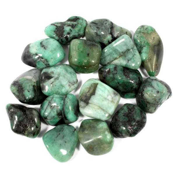 Emerald Tumbled Stone | Patience and Visions