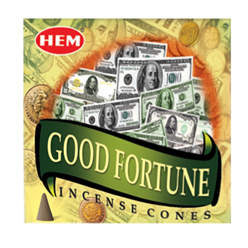 Good Fortune Incense Cones