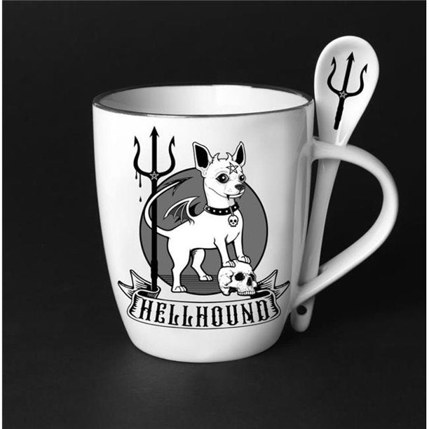 Hellhound Mug and Spoon Set
