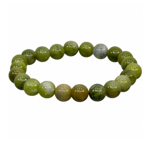 
                  
                    Load image into Gallery viewer, Chinese Jade Beaded Bracelet | Luck and Harmony
                  
                