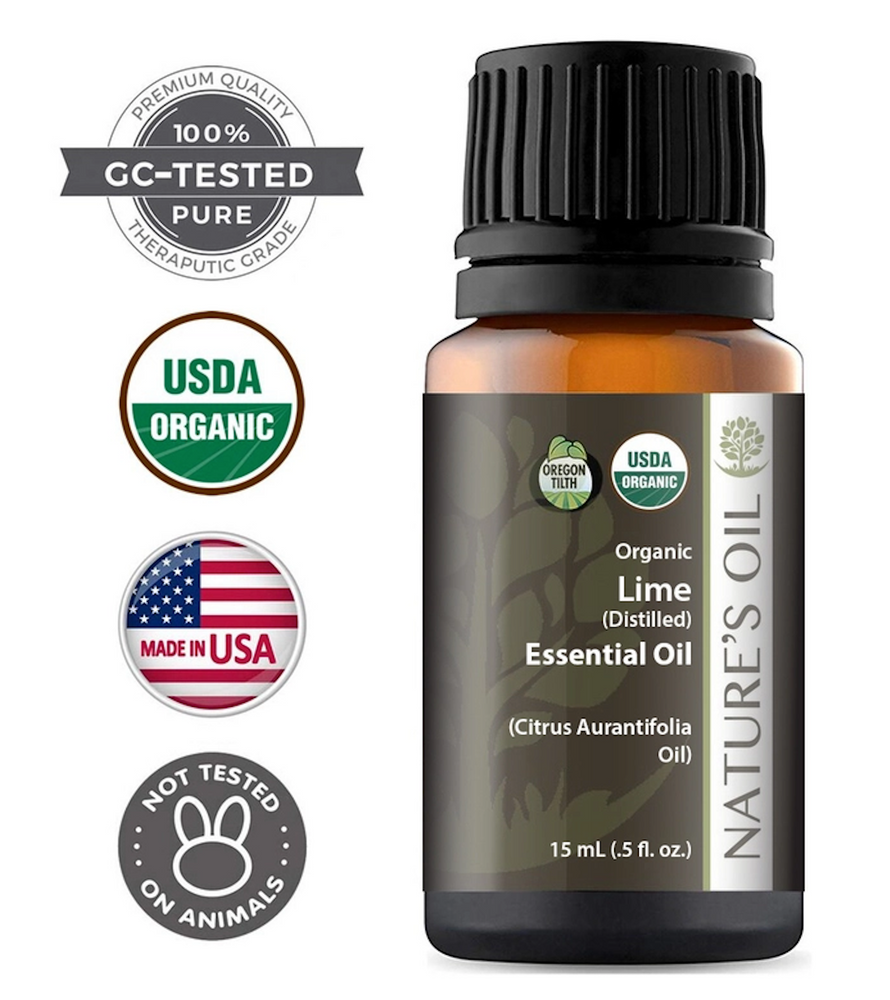 Lime Essential Oil Organic 0.5oz