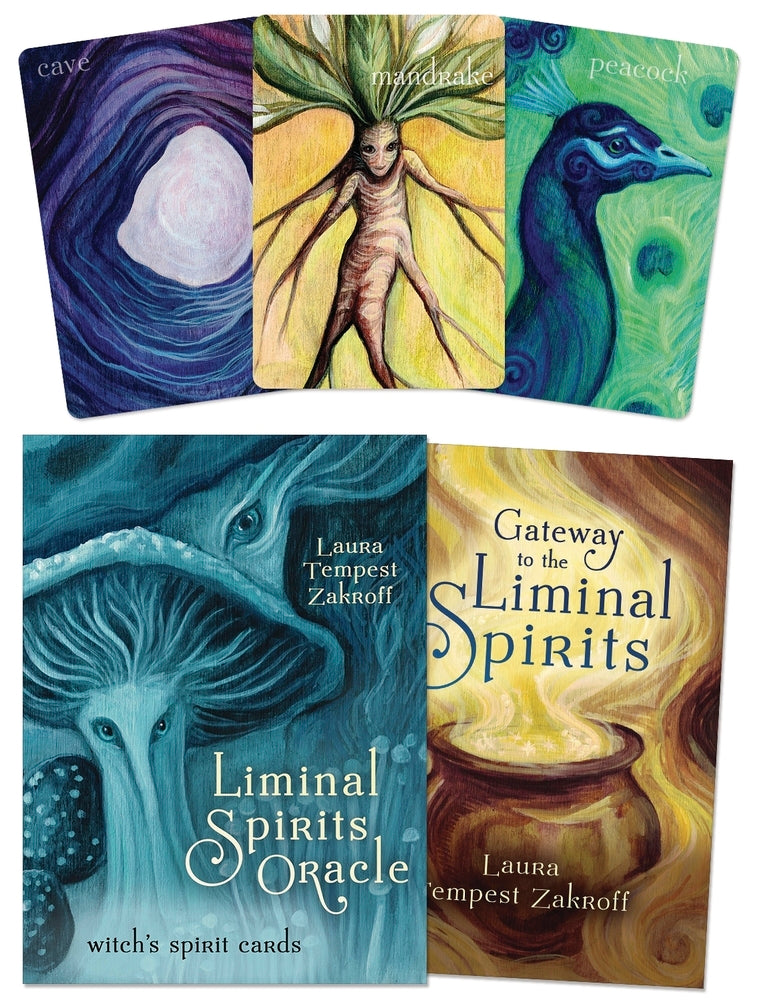 Liminal Spirits Oracle - Witch's Spirit Cards by Laura Tempes Zakroff