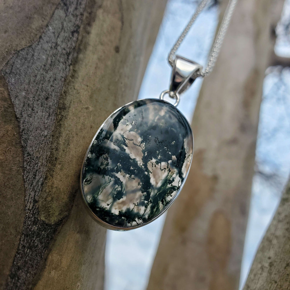 Moss Agate Necklace