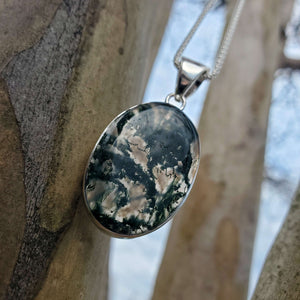 
                  
                    Load image into Gallery viewer, Moss Agate Necklace
                  
                